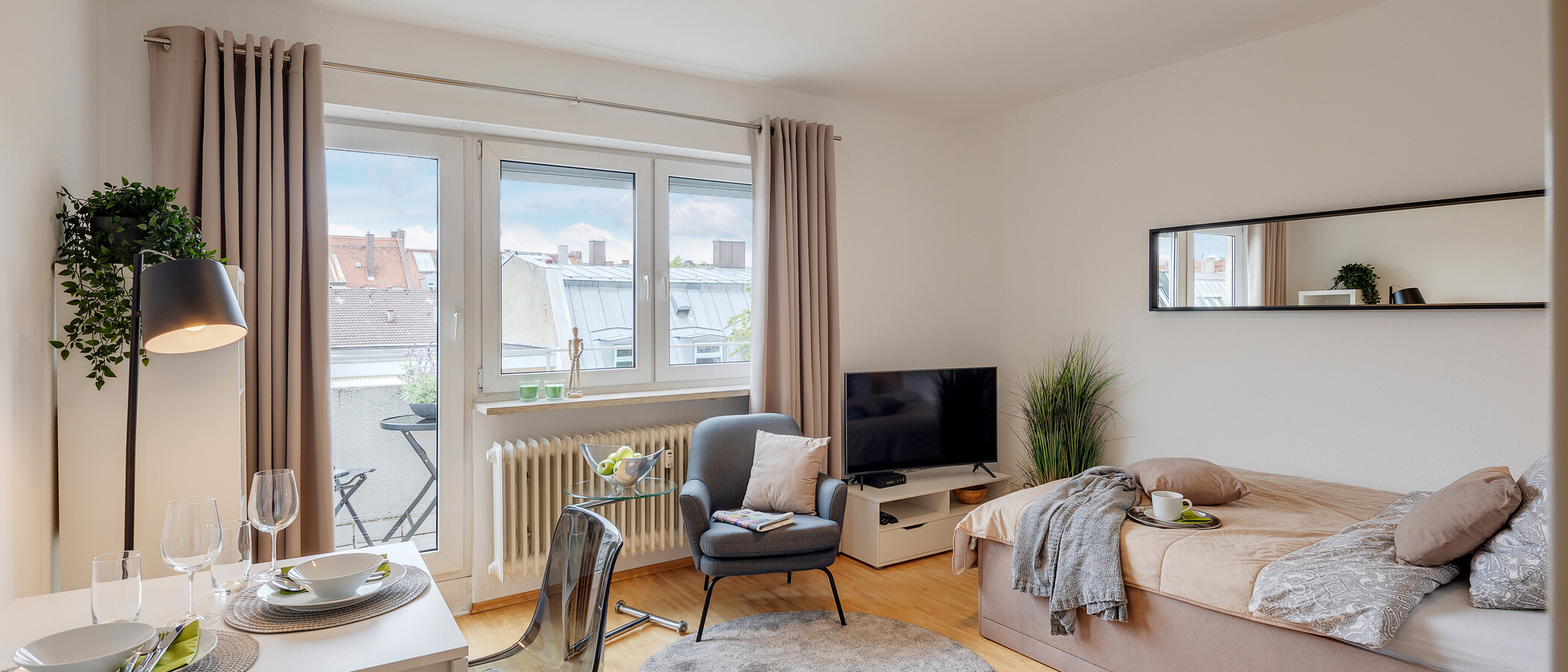 apartment München Glockenbachviertel 01 living area 5936