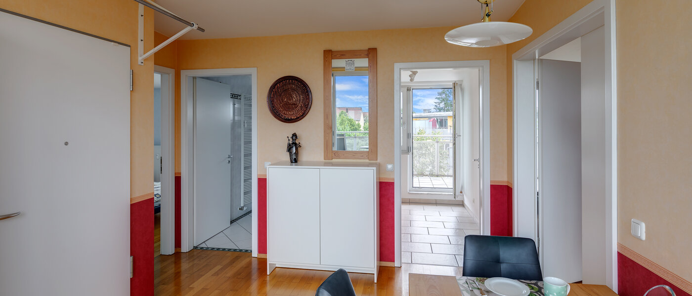 roof terrace apartment München Sendling-Westpark 01 hall 5946