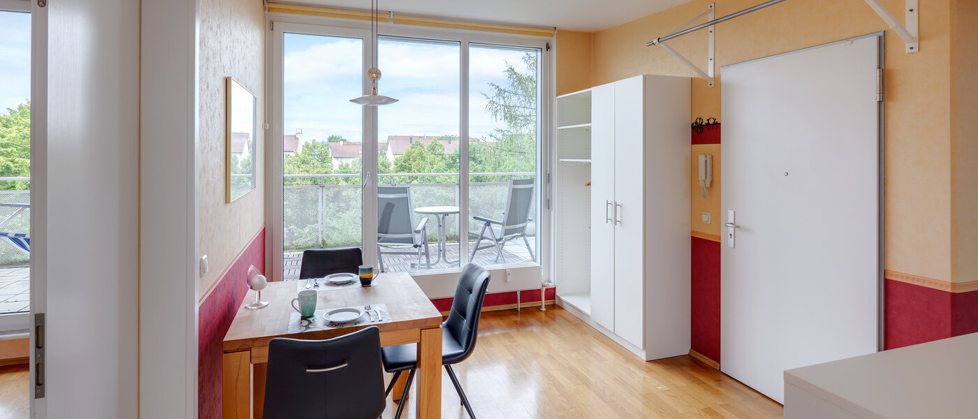 roof terrace apartment München Sendling-Westpark 02 hall 5946