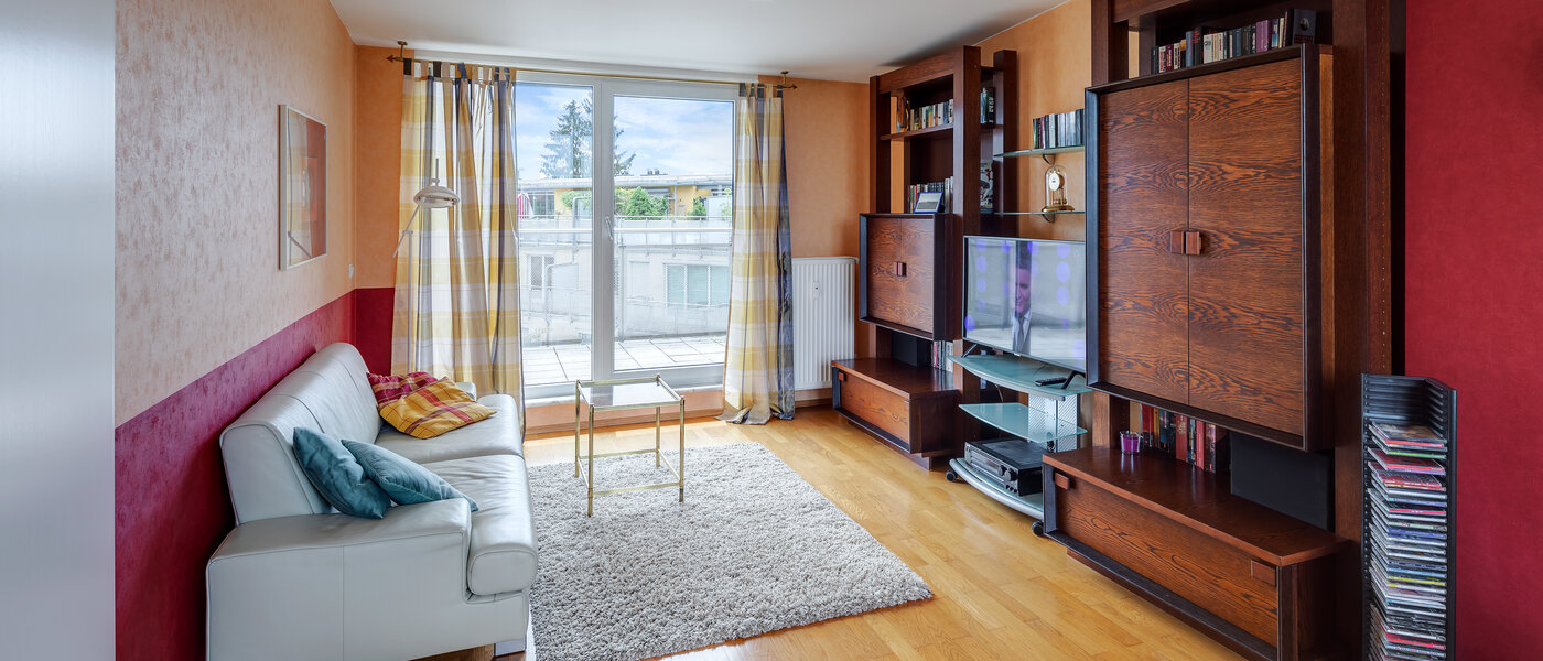 roof terrace apartment München Sendling-Westpark 01 living area 5946