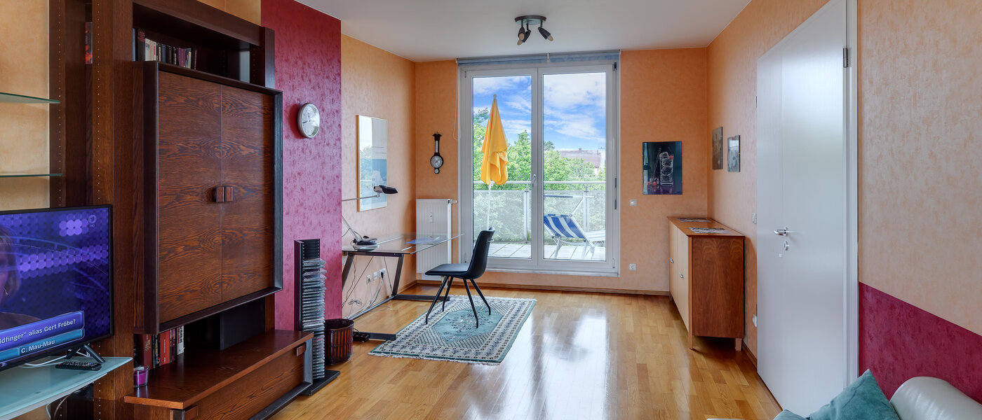 roof terrace apartment München Sendling-Westpark 02 living area 5946