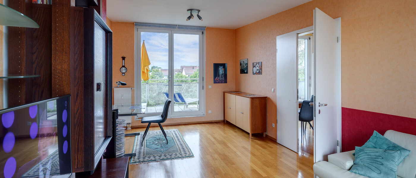 roof terrace apartment München Sendling-Westpark 03 living area 5946