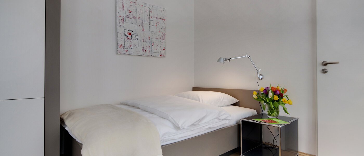studio München Großhadern 01 sleeping area 5984