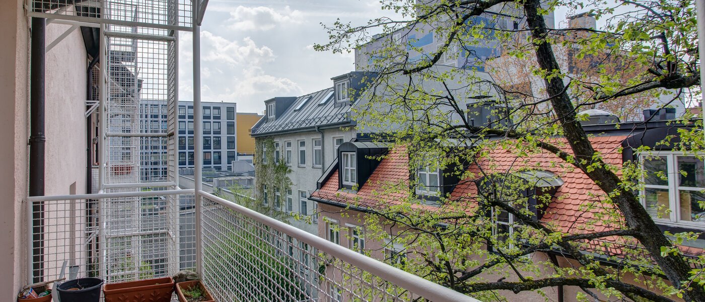 apartment München Maxvorstadt - Universitätsviertel 03 balcony 6047