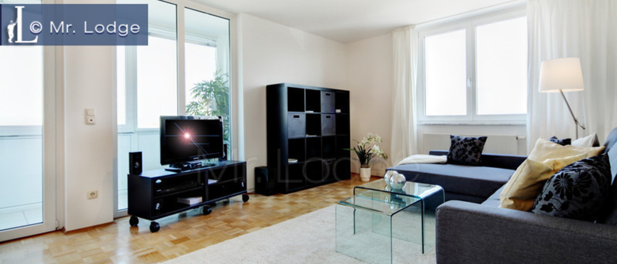 apartment München Alte Heide 02 living room 6057