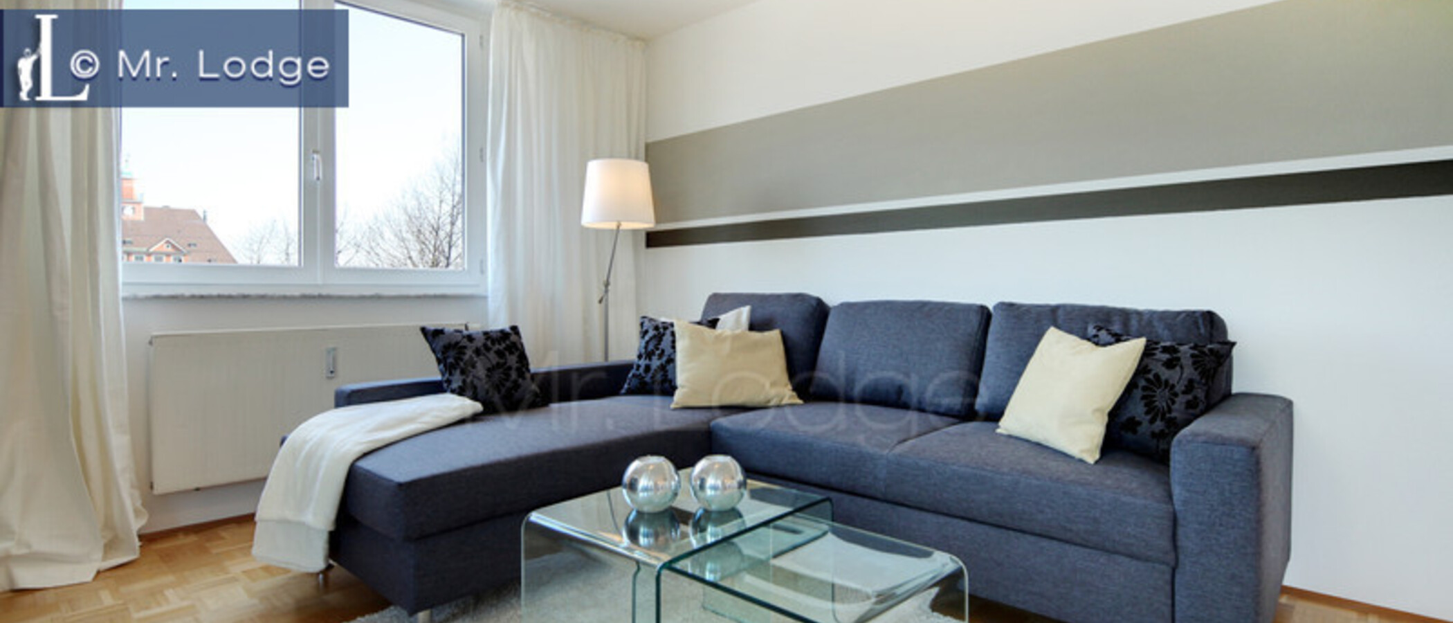 apartment München Alte Heide 04 living room 6057