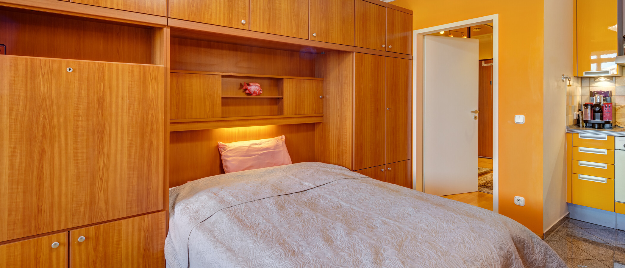 studio München Moosach 01 sleeping area 6091