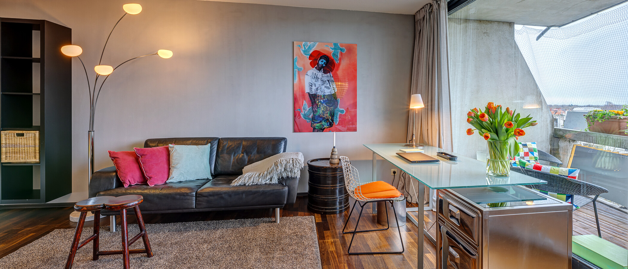 apartment München Schwabing-Nord (zw. Leopoldstraße & Englischen Garten) 05 living area 610
