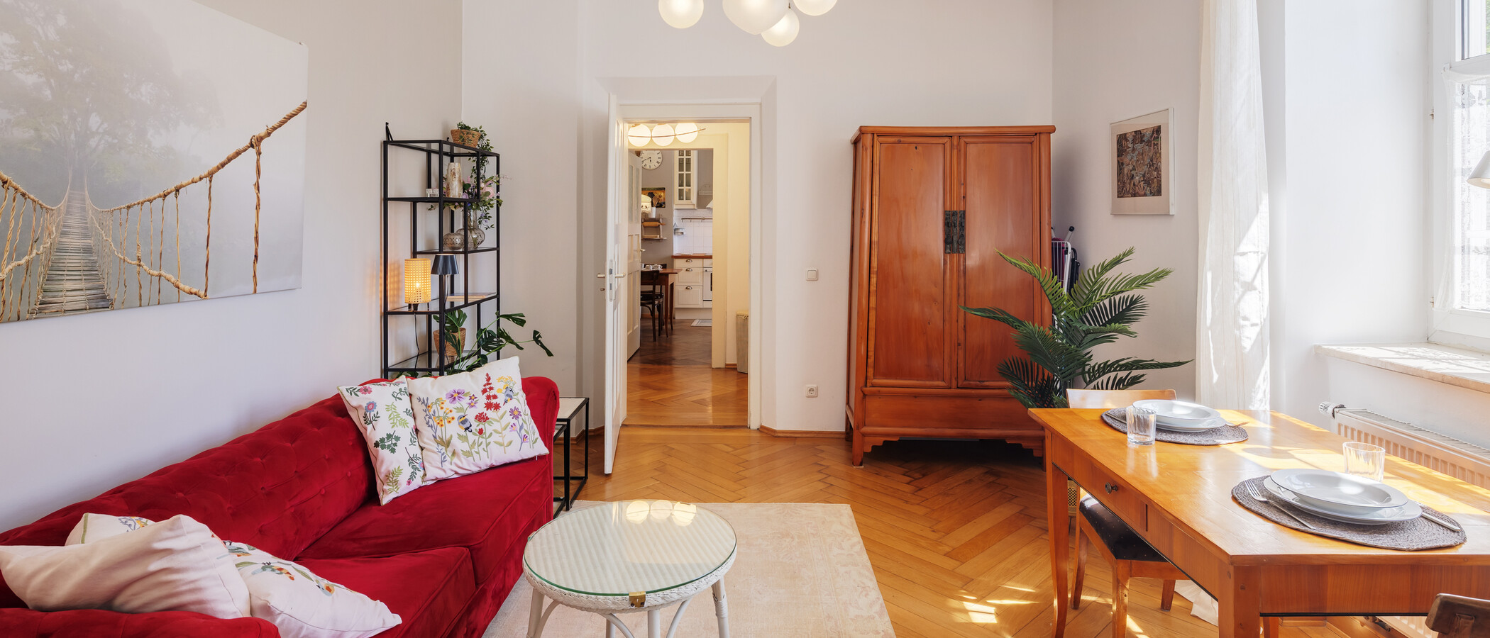 apartment München Laim 03 living room 6218