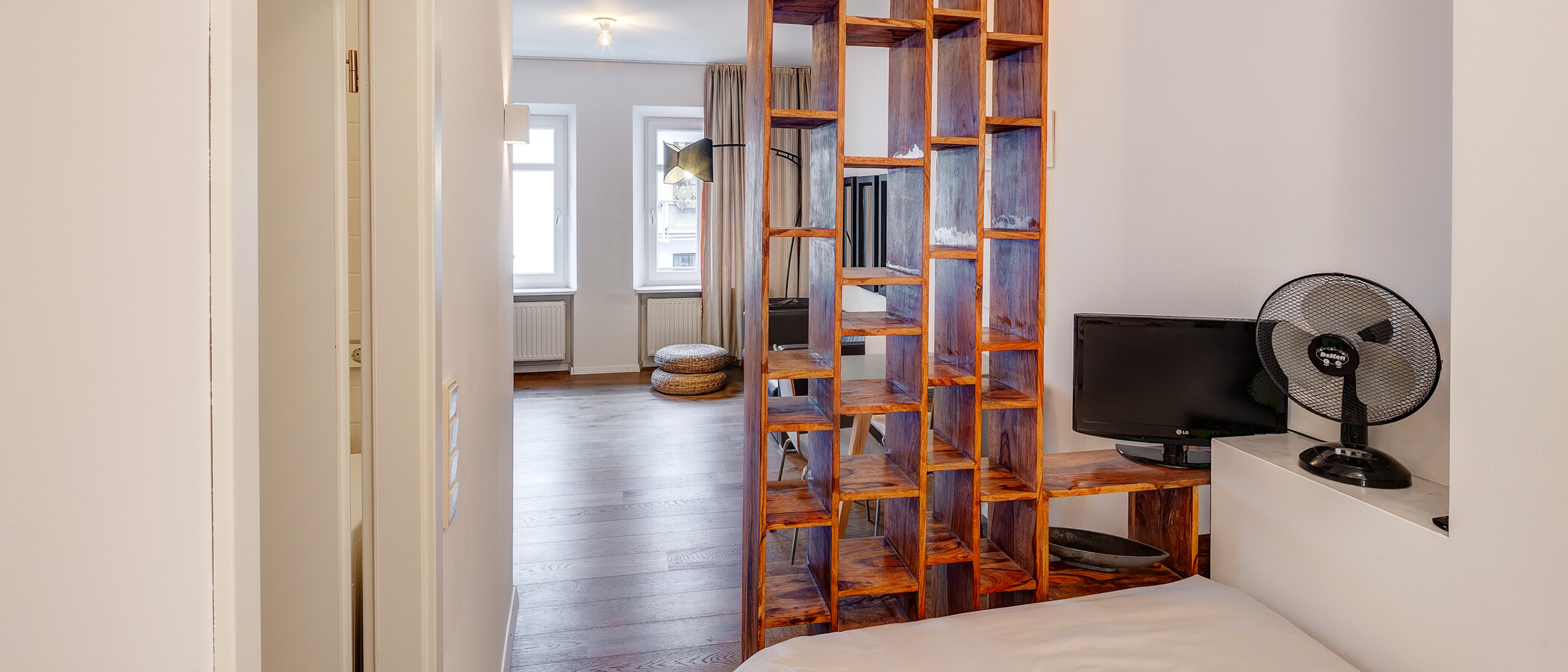 apartment München Glockenbachviertel 02 sleeping area 6366