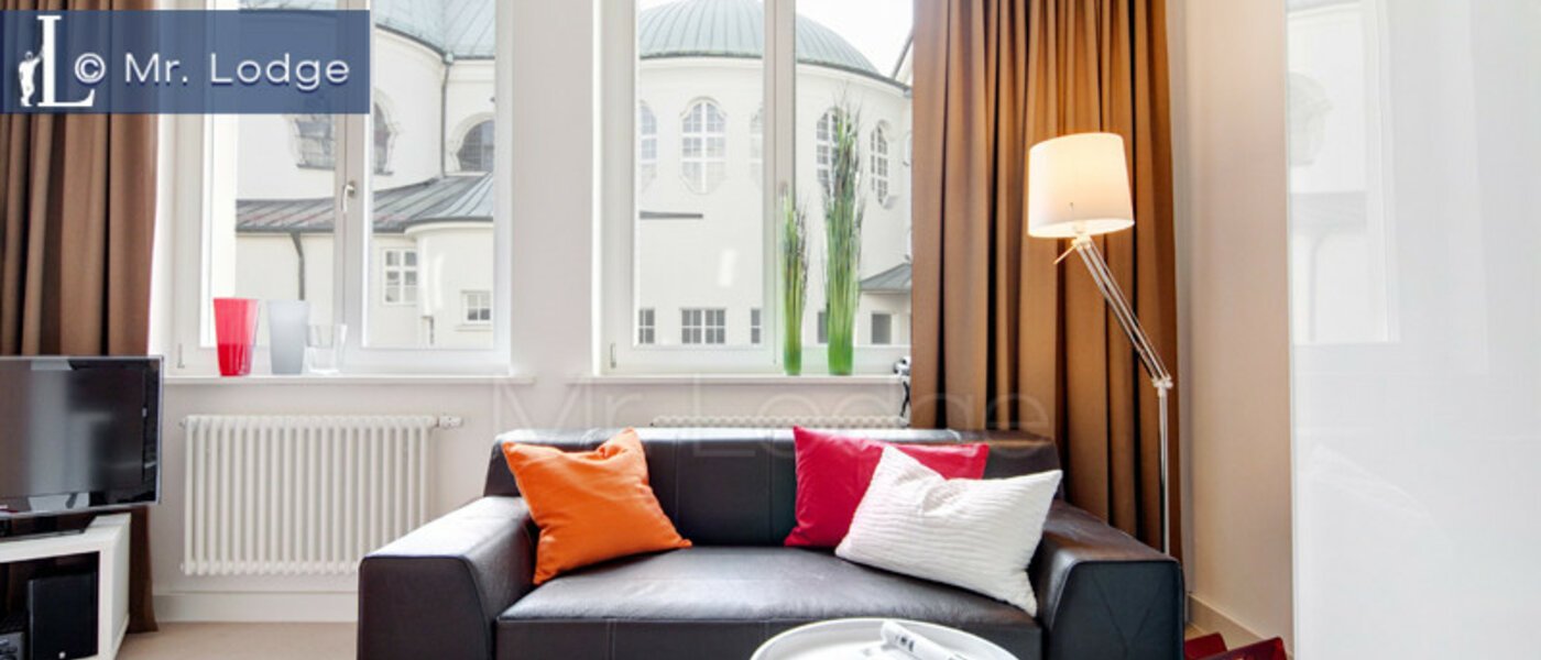 apartment München Lehel 02 living room 6432