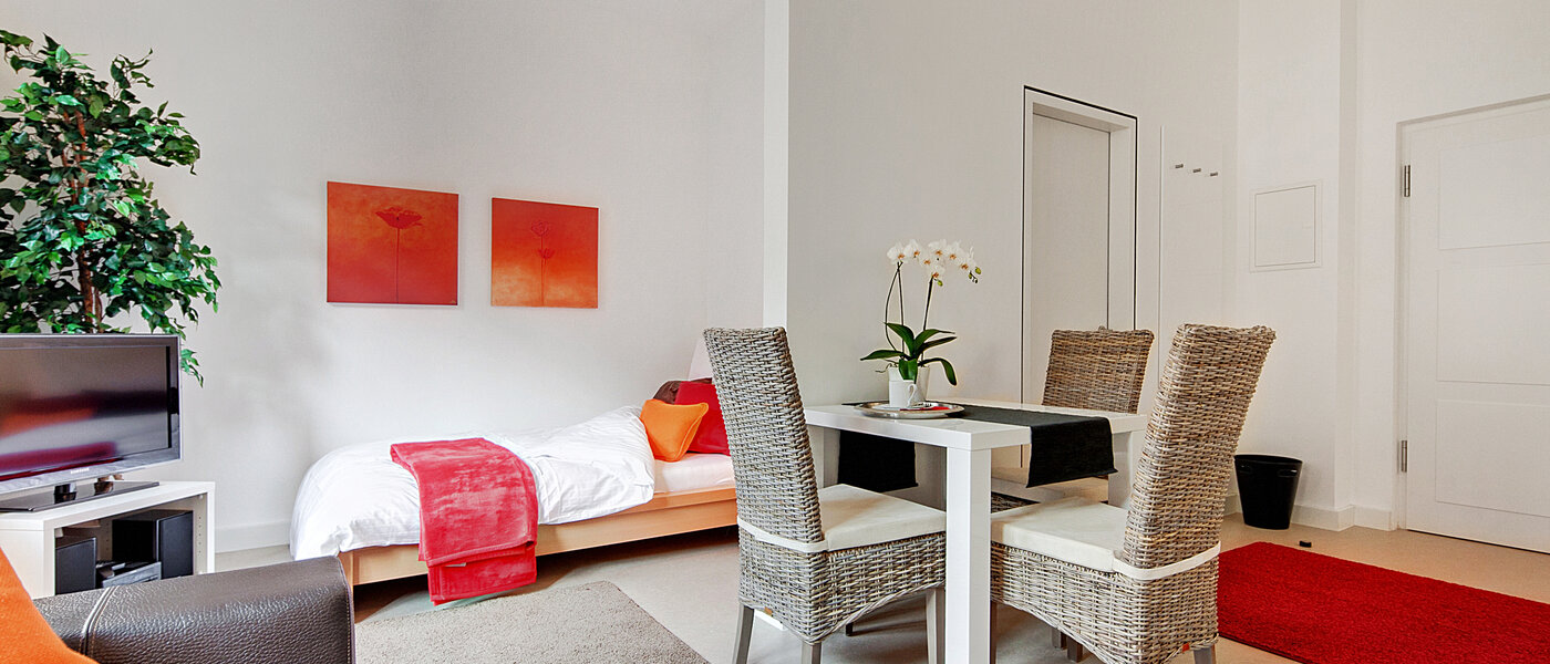 apartment München Lehel 04 living room 6433