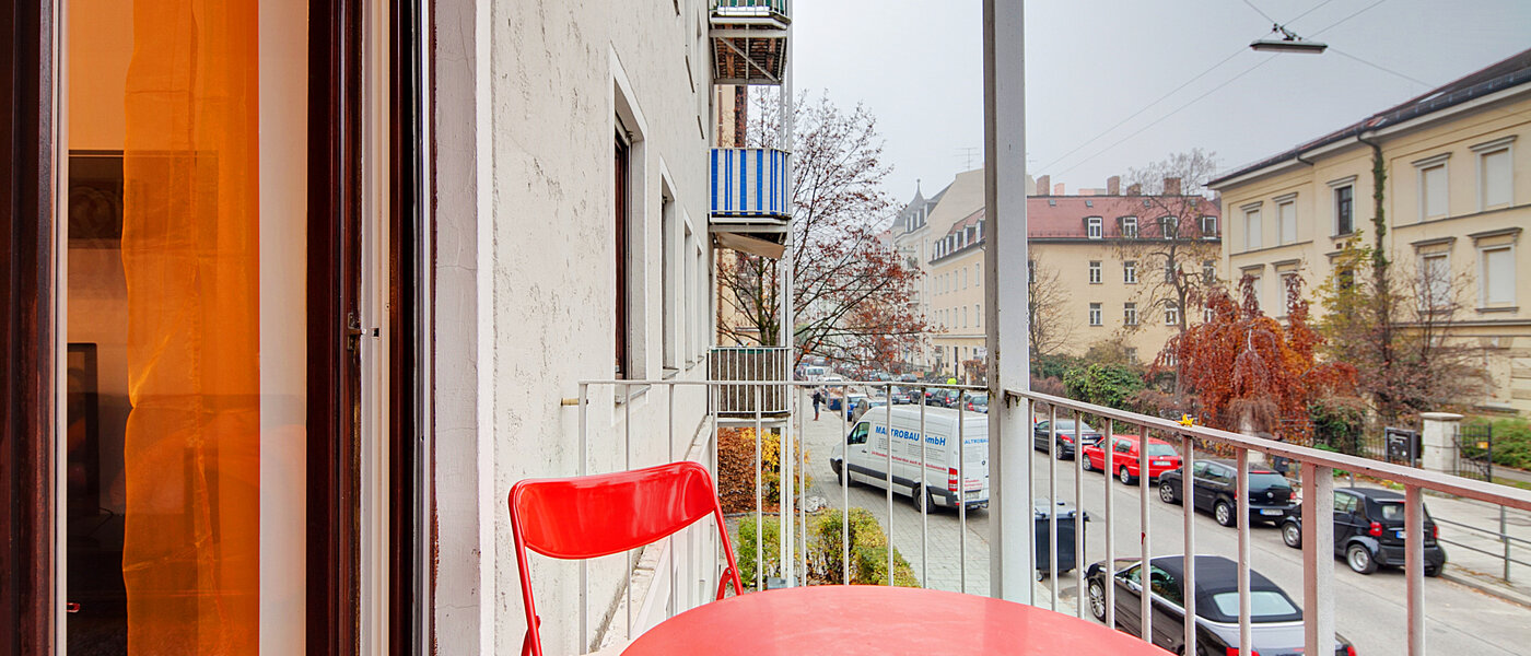 apartment München Schwabing (links der Leopoldstraße) 03 balcony 6480
