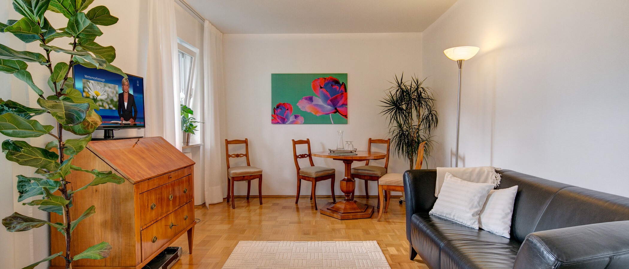 apartment München Fasangarten 01 living room 6501