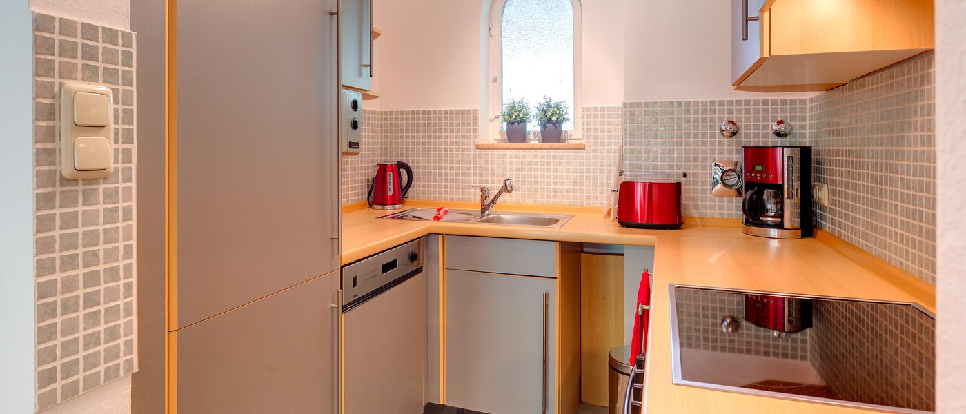 apartment with garden 	 München Neuhausen 02 kitchen 6555