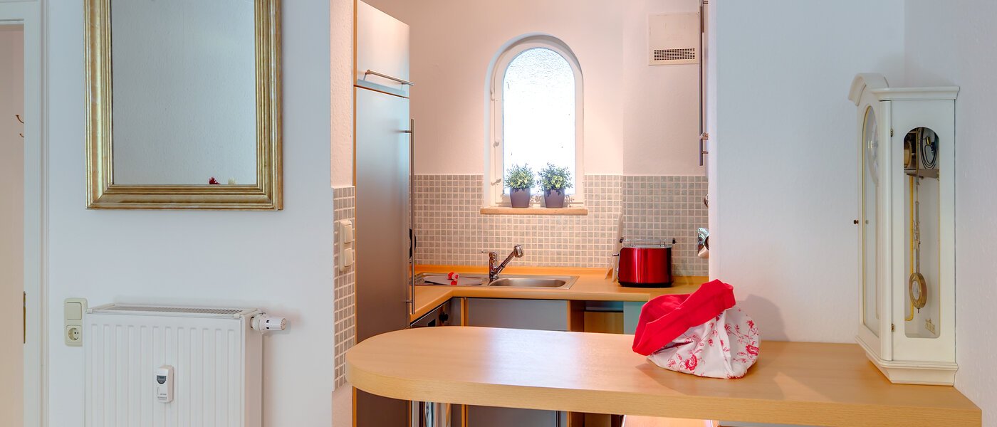 apartment with garden 	 München Neuhausen 04 kitchen 6555