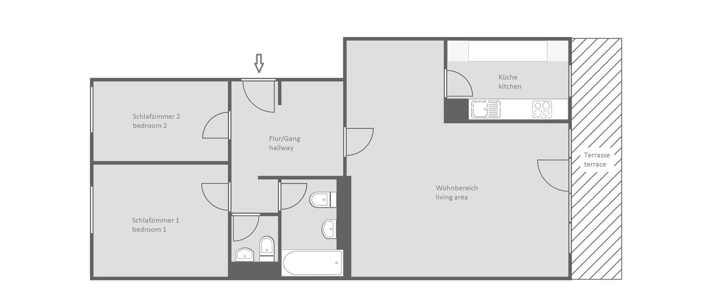 apartment München Arabellapark 01 floor plan 6561