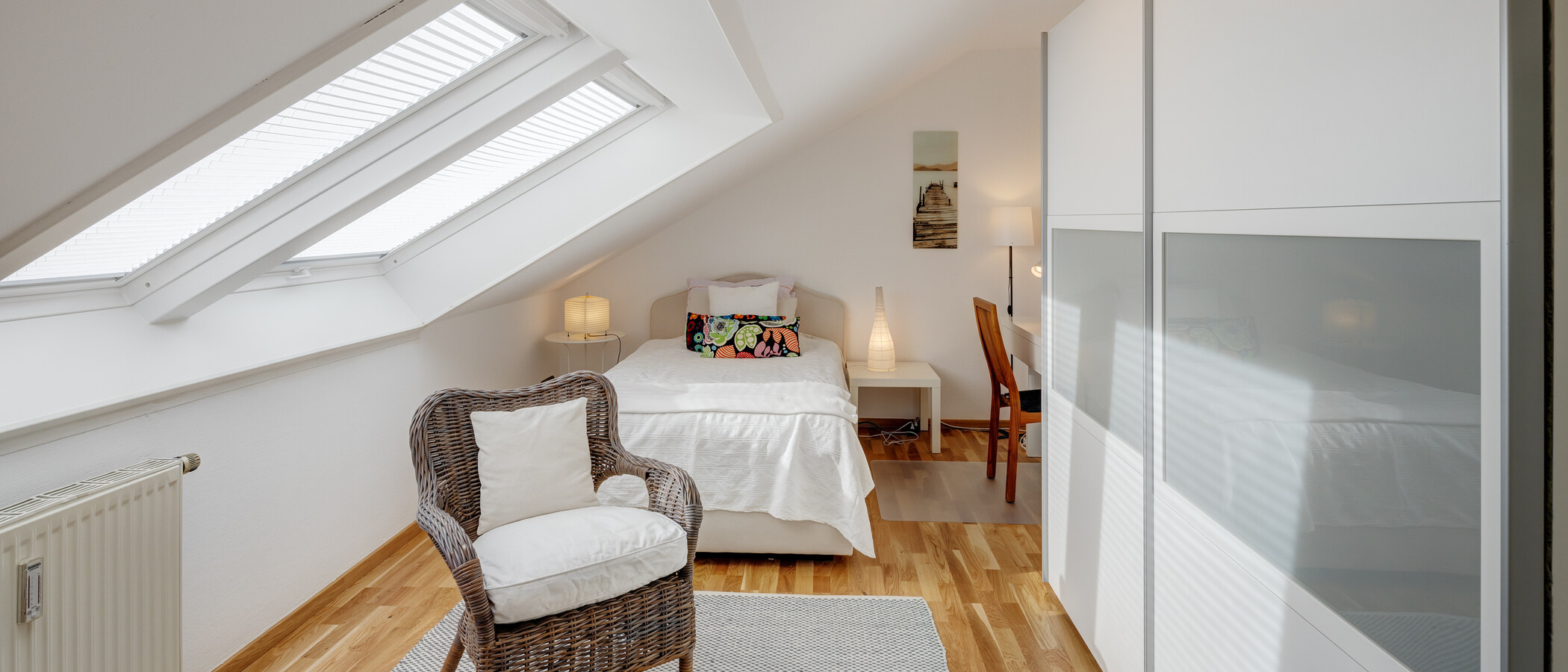 attic apartment Vaterstetten 01 2. bedroom 6726