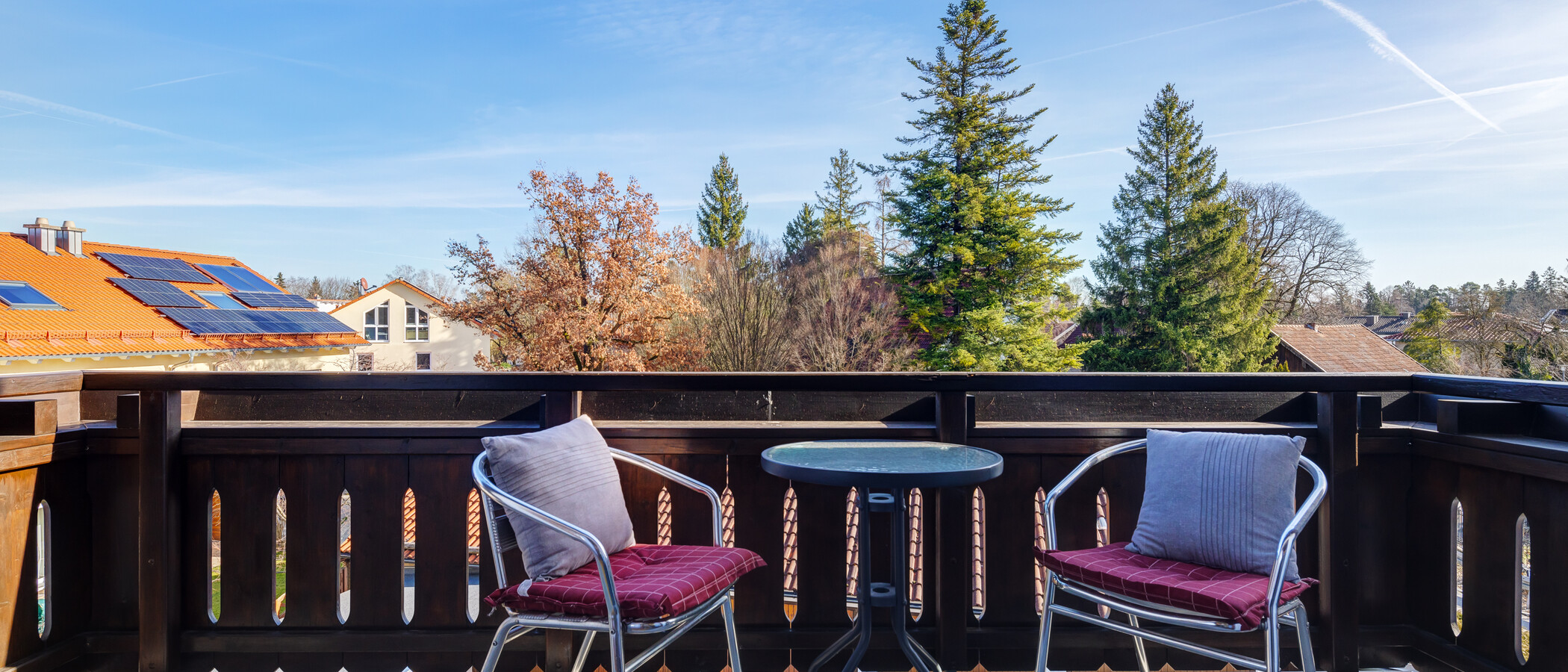 attic apartment Vaterstetten 01 2. balcony 6726
