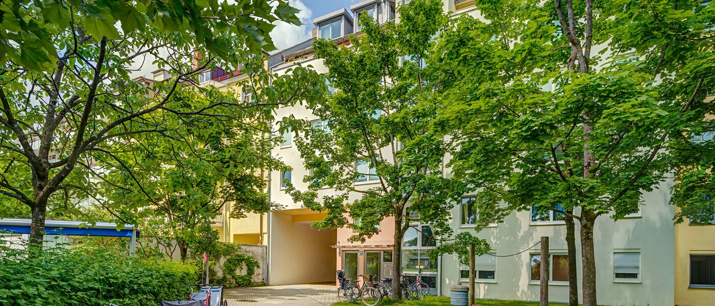 apartment München Maxvorstadt 04 inner courtyard  6791