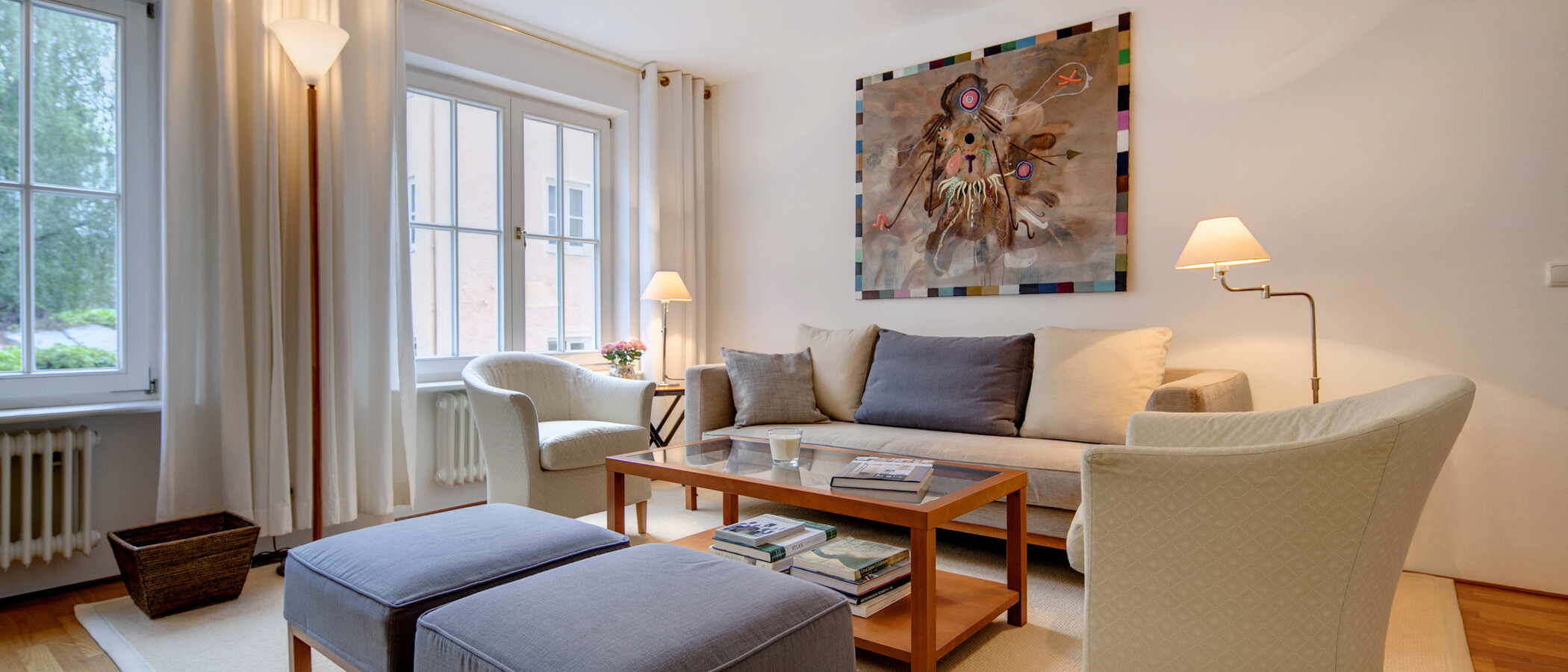 maisonette München Schwabing (rechts der Leopoldstraße) 02 living room 6884