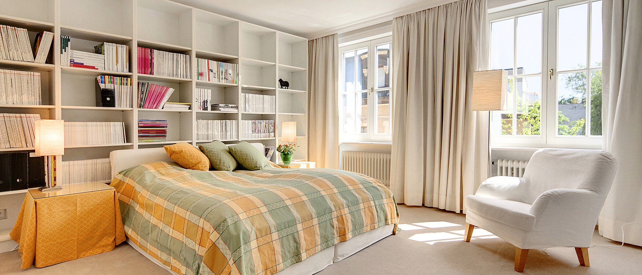 maisonette München Schwabing (rechts der Leopoldstraße) 01 2. sleeping area 6884