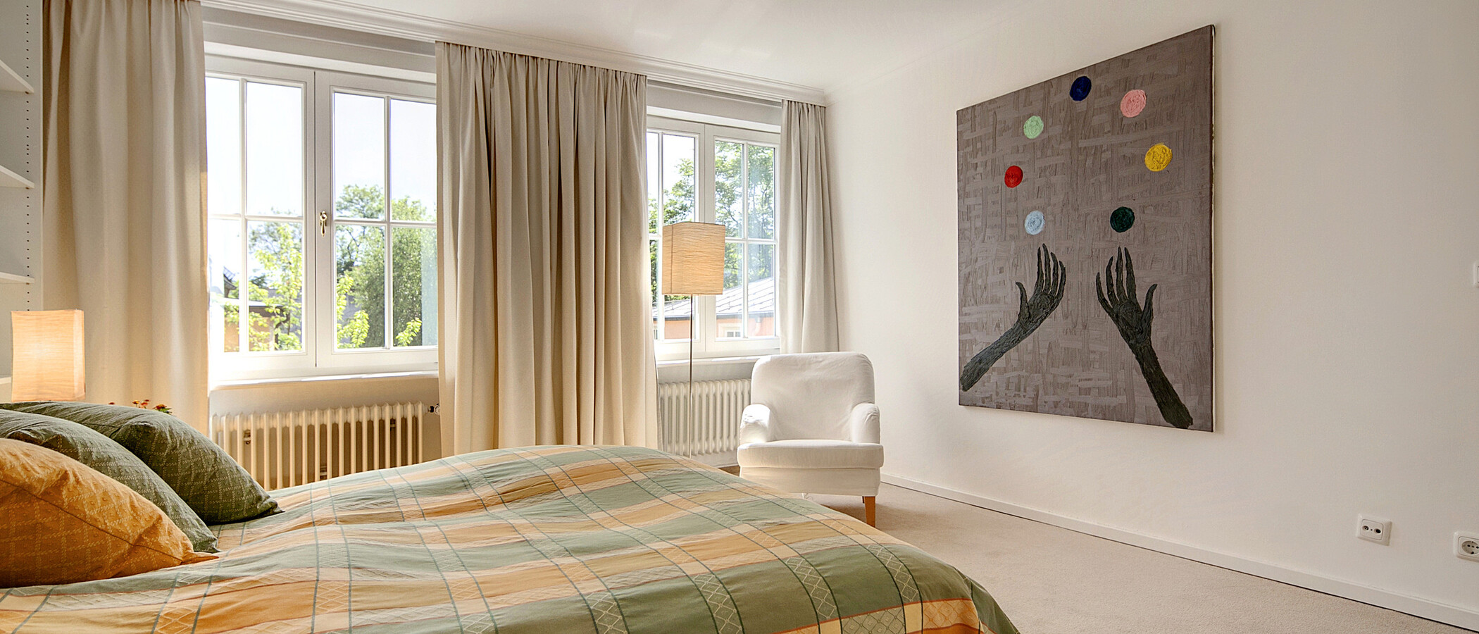maisonette München Schwabing (rechts der Leopoldstraße) 02 2. sleeping area 6884