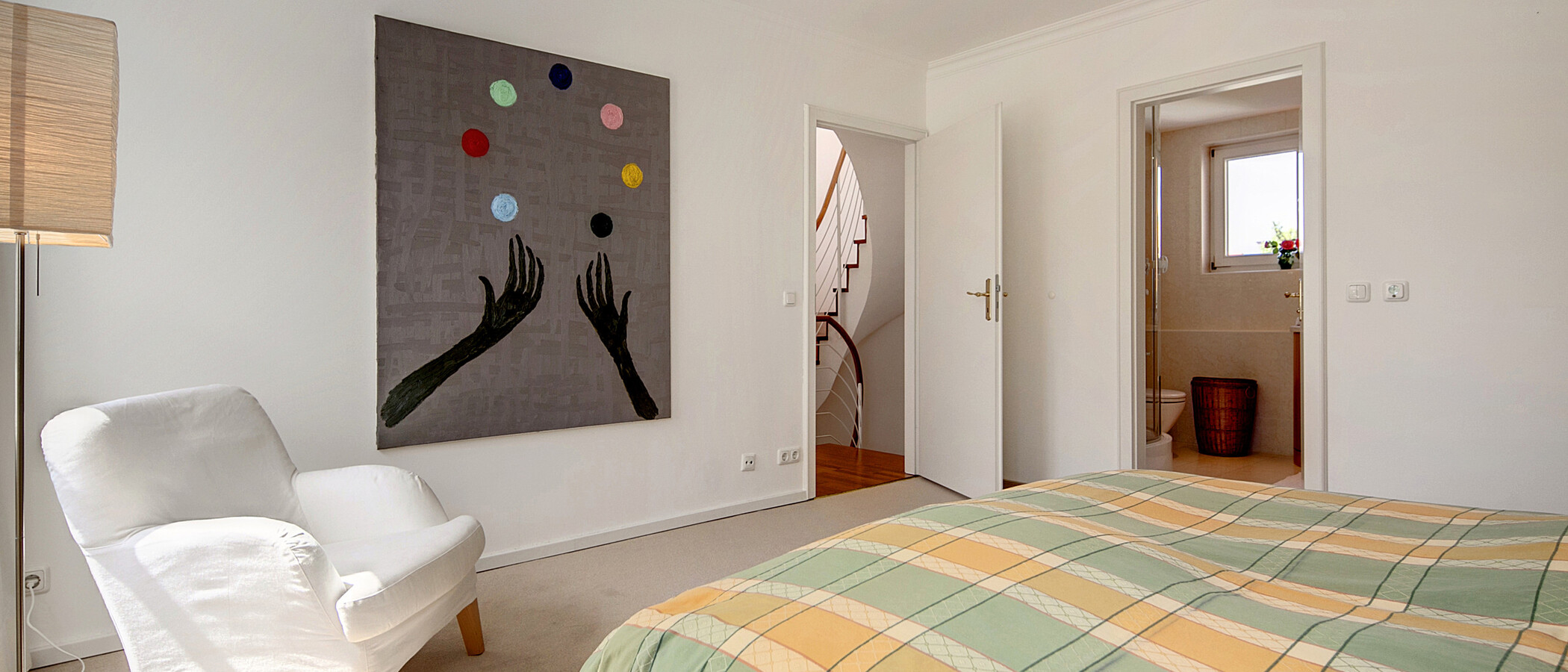 maisonette München Schwabing (rechts der Leopoldstraße) 03 2. sleeping area 6884