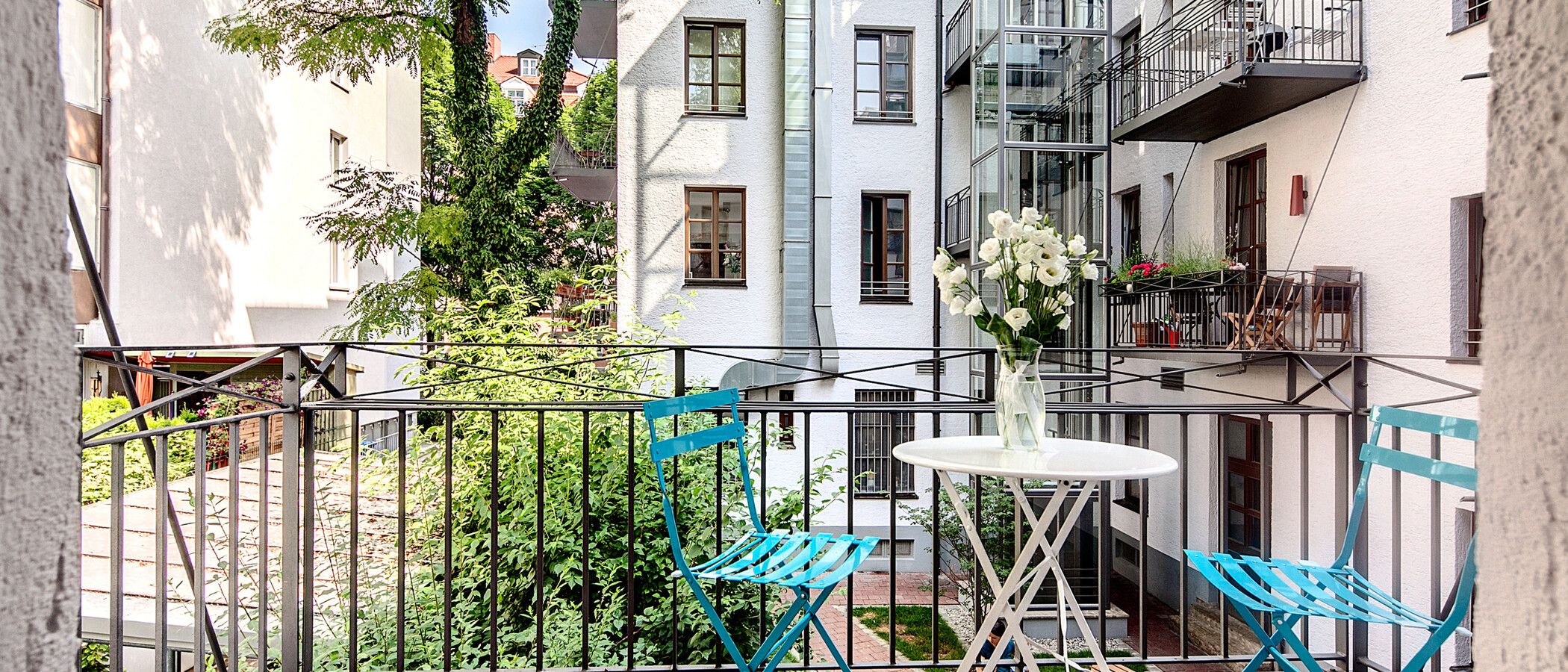 apartment München Schwabing-Nord (zw. Belgrad- & Leopoldstraße) 01 balcony 6907