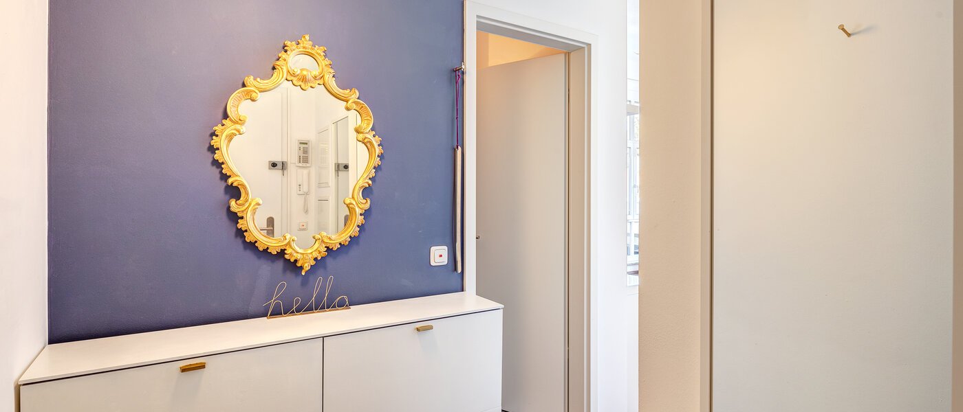 roof terrace apartment München Fasanerie 02 hall 6919