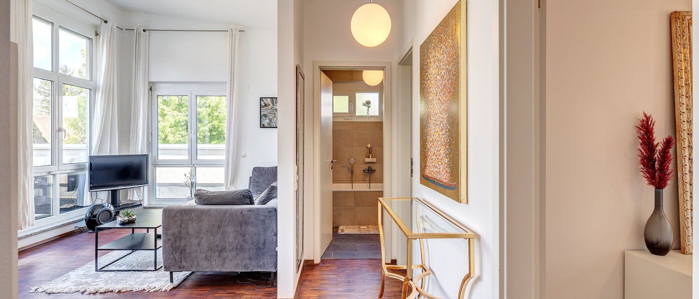 roof terrace apartment München Fasanerie 04 hall 6919