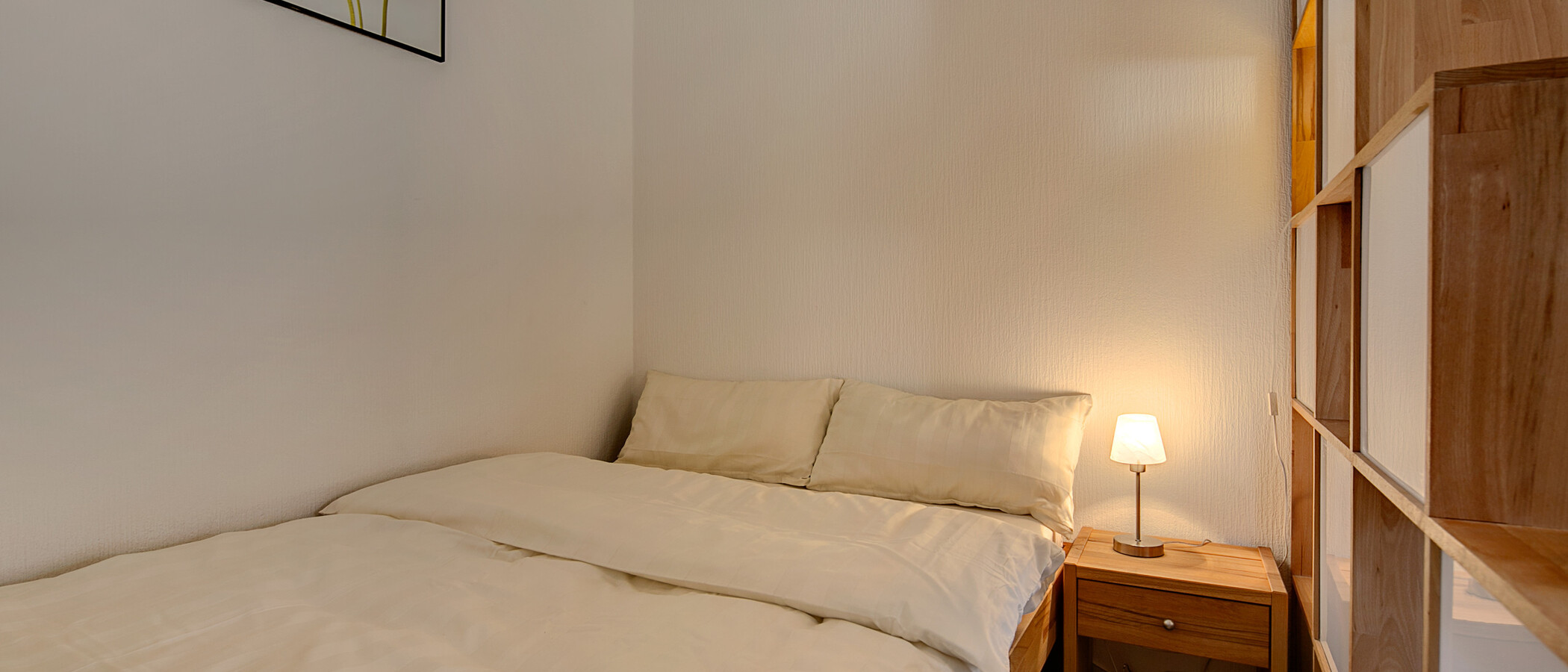 studio München Ludwigsvorstadt 01 sleeping area 7070