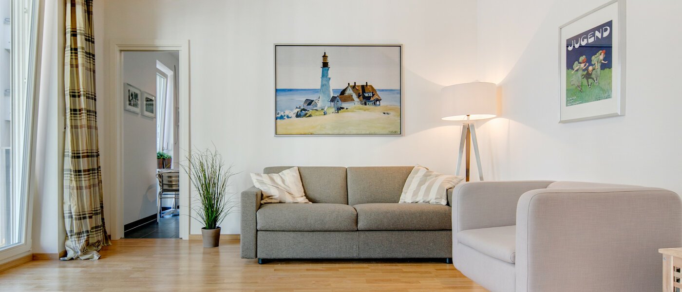 apartment München Maxvorstadt 02 living room 7104