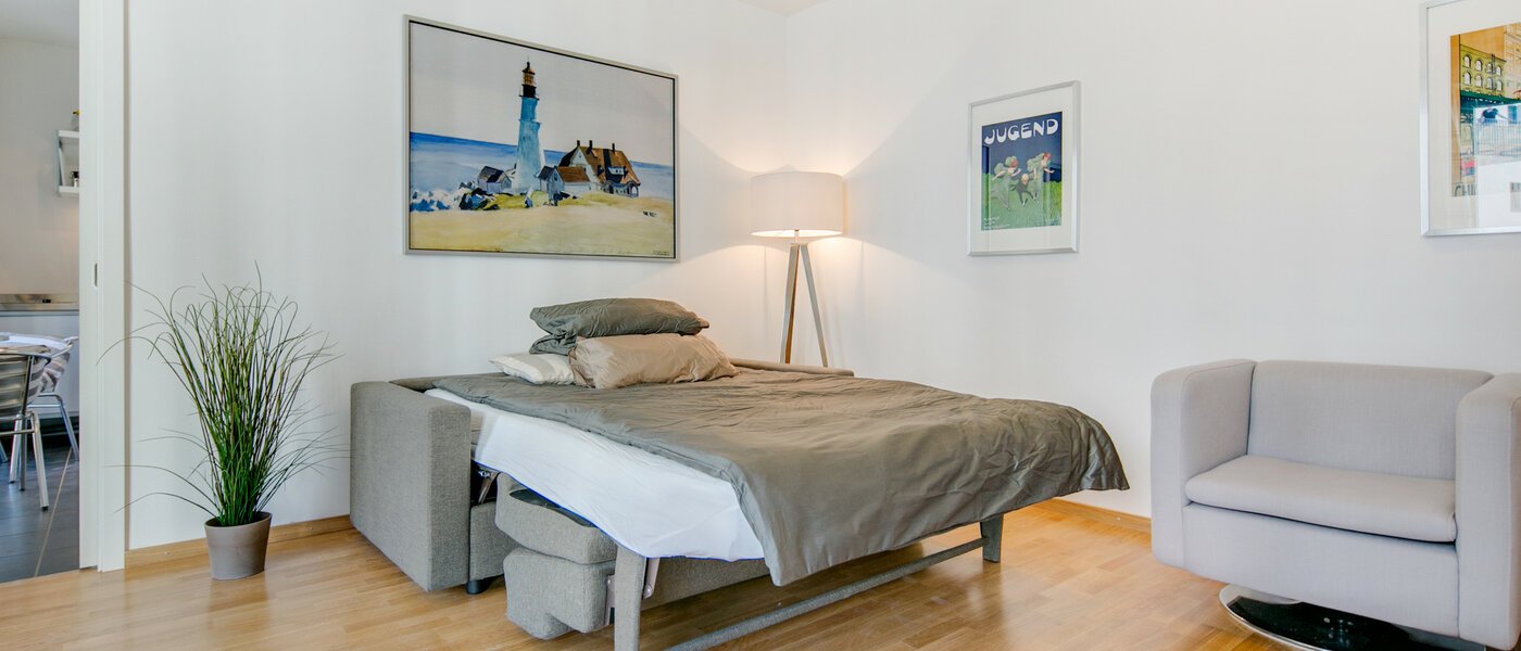 apartment München Maxvorstadt 01 sleeping area 7104