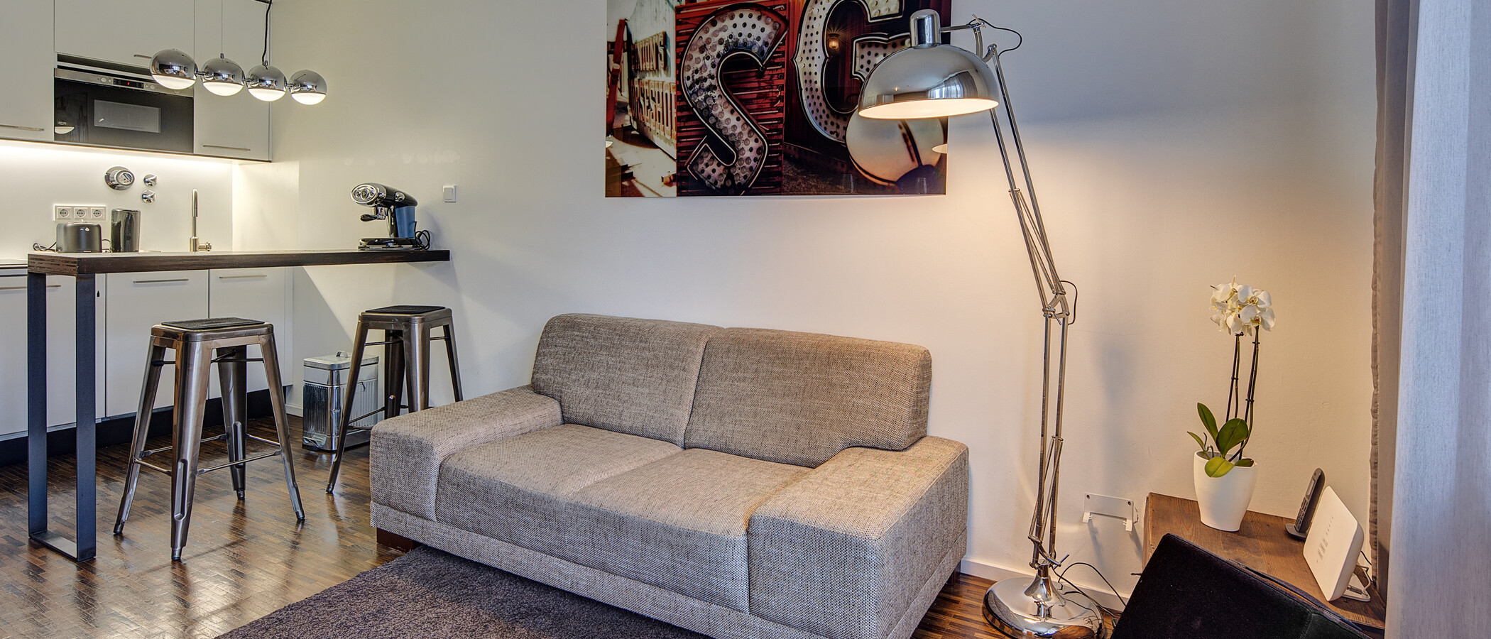 apartment München Maxvorstadt - Universitätsviertel 01 living area 7107