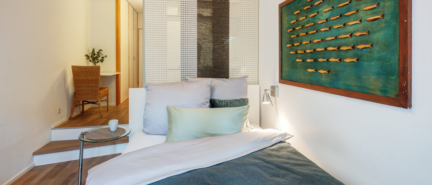 apartment München Maxvorstadt 02 sleeping area 7109