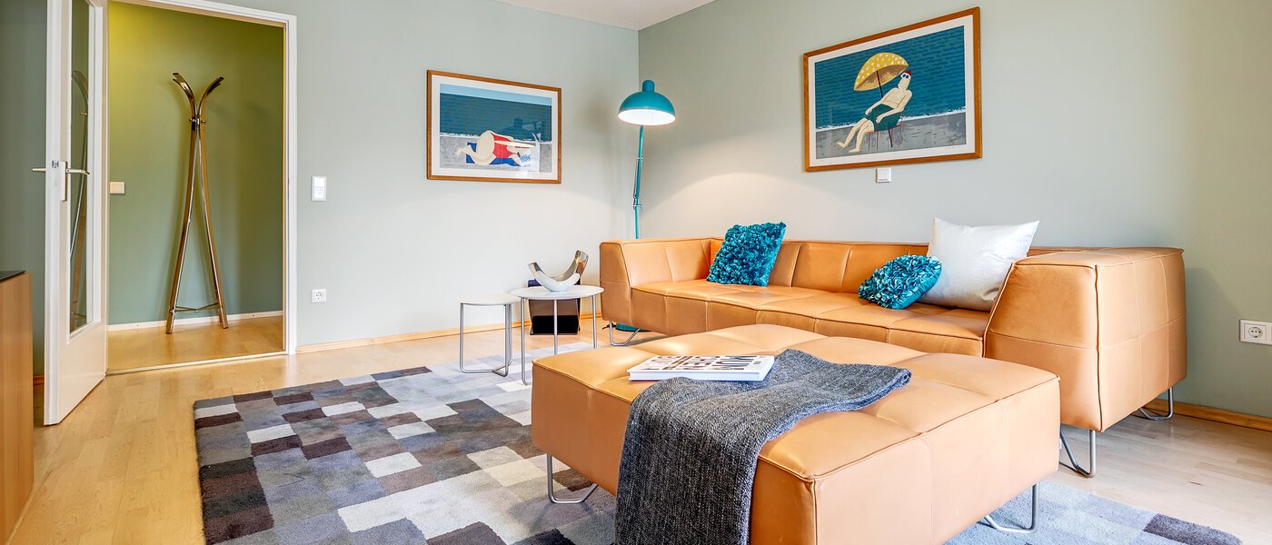 apartment München Gärtnerplatzviertel 04 living room 7140