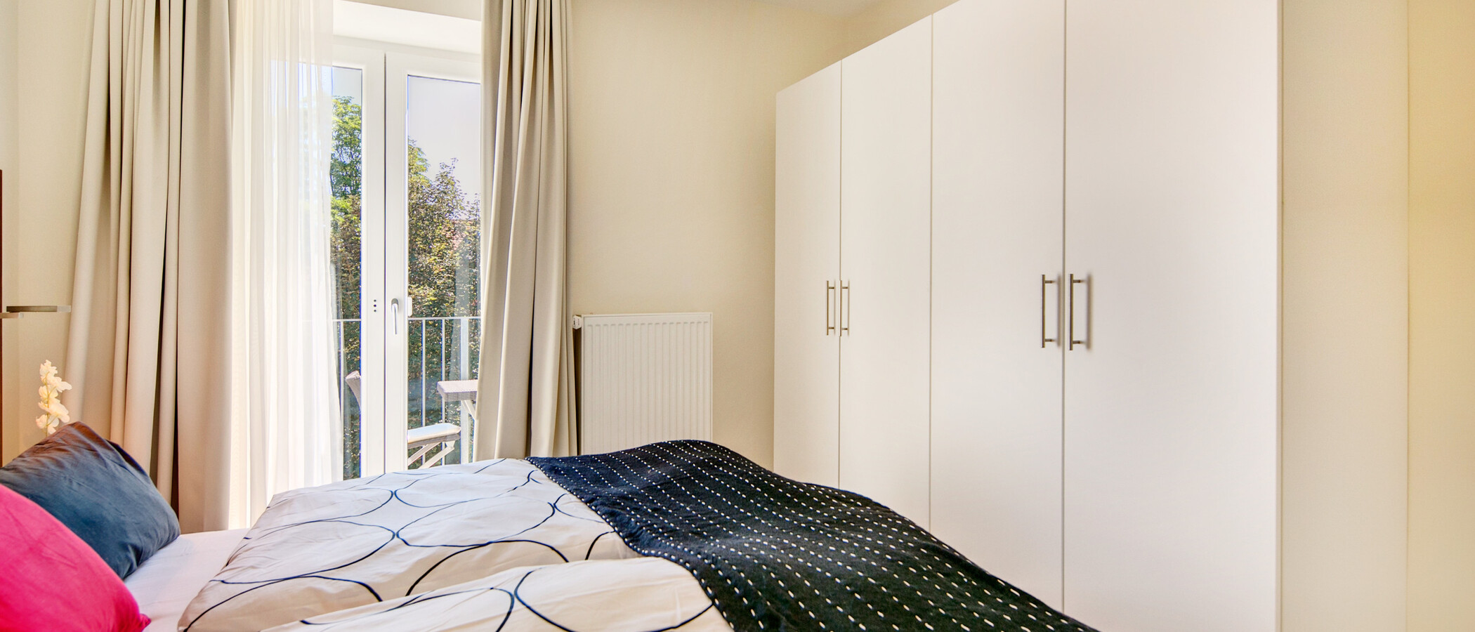 apartment München Isarvorstadt 04 sleeping area 7155