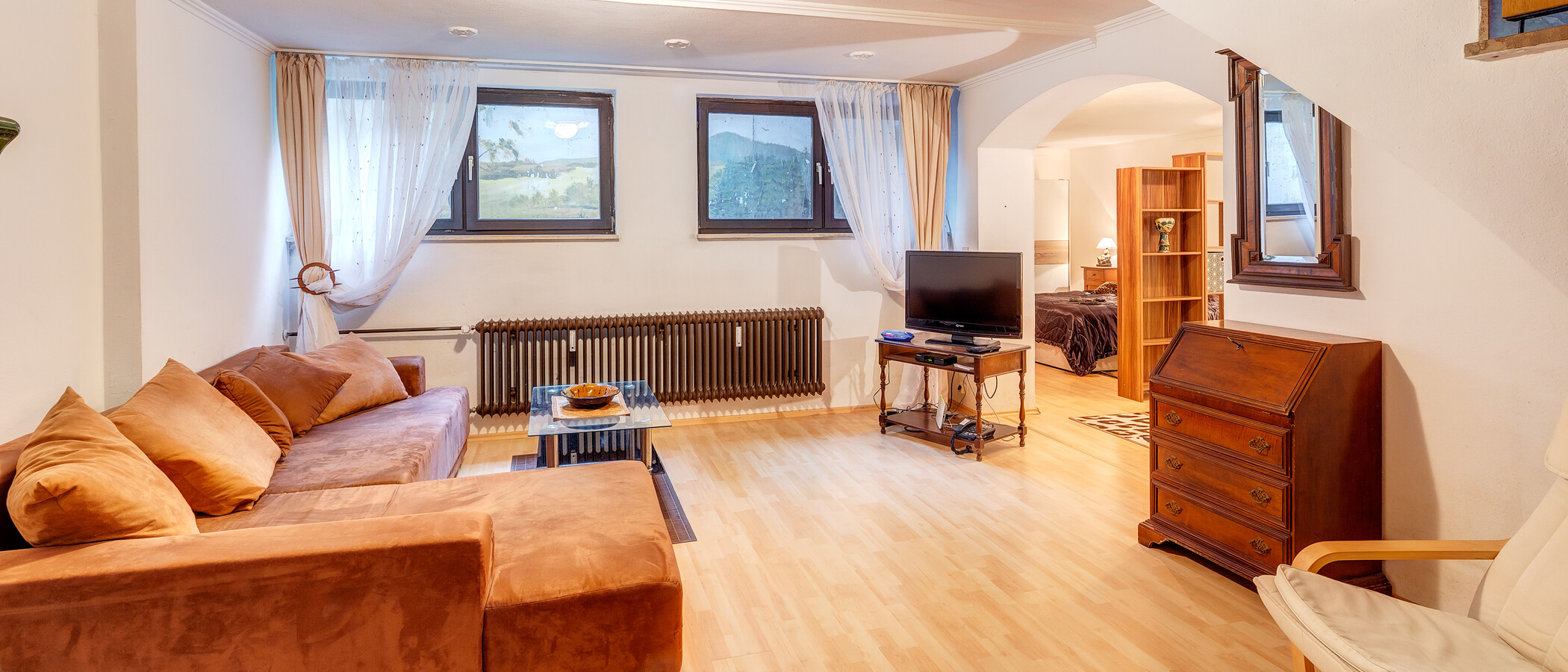 apartment Garching 01 living area 7164