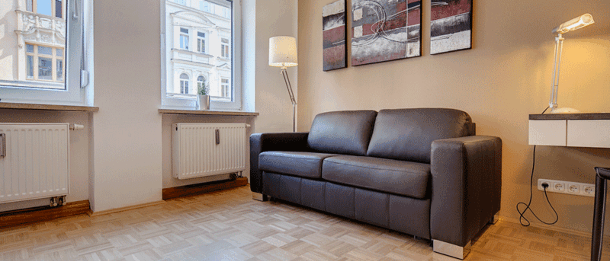 apartment München Maxvorstadt - Westen 05 living room 7187