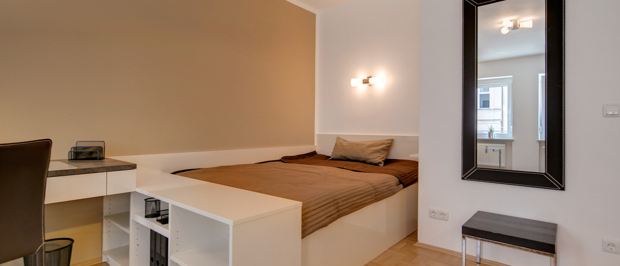 apartment München Maxvorstadt - Westen 01 sleeping area 7187