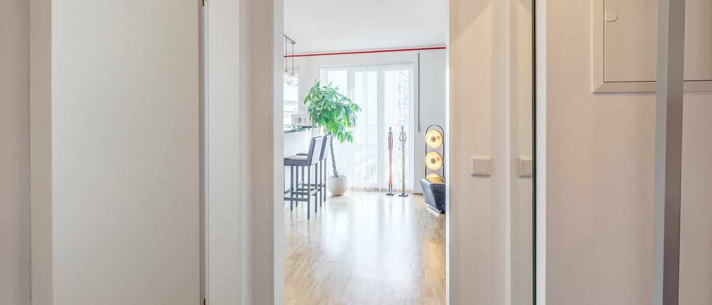 roof terrace apartment München Schwabing-West 03 hall 7226