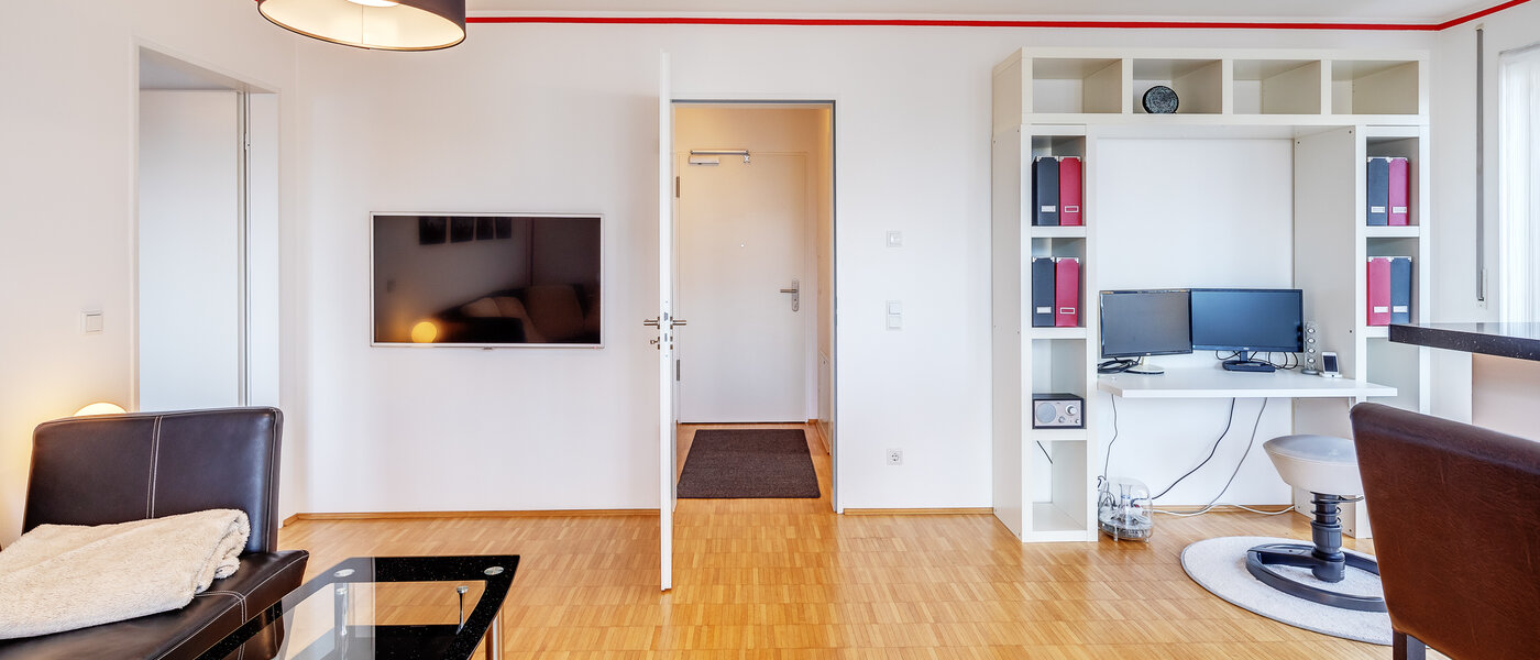 roof terrace apartment München Schwabing-West 03 living area 7226