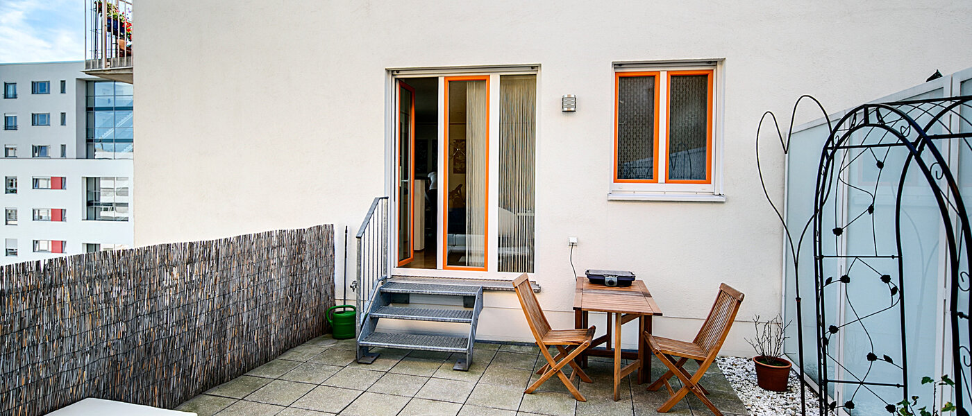 roof terrace apartment München Schwabing-West 03 roof terrace 7226