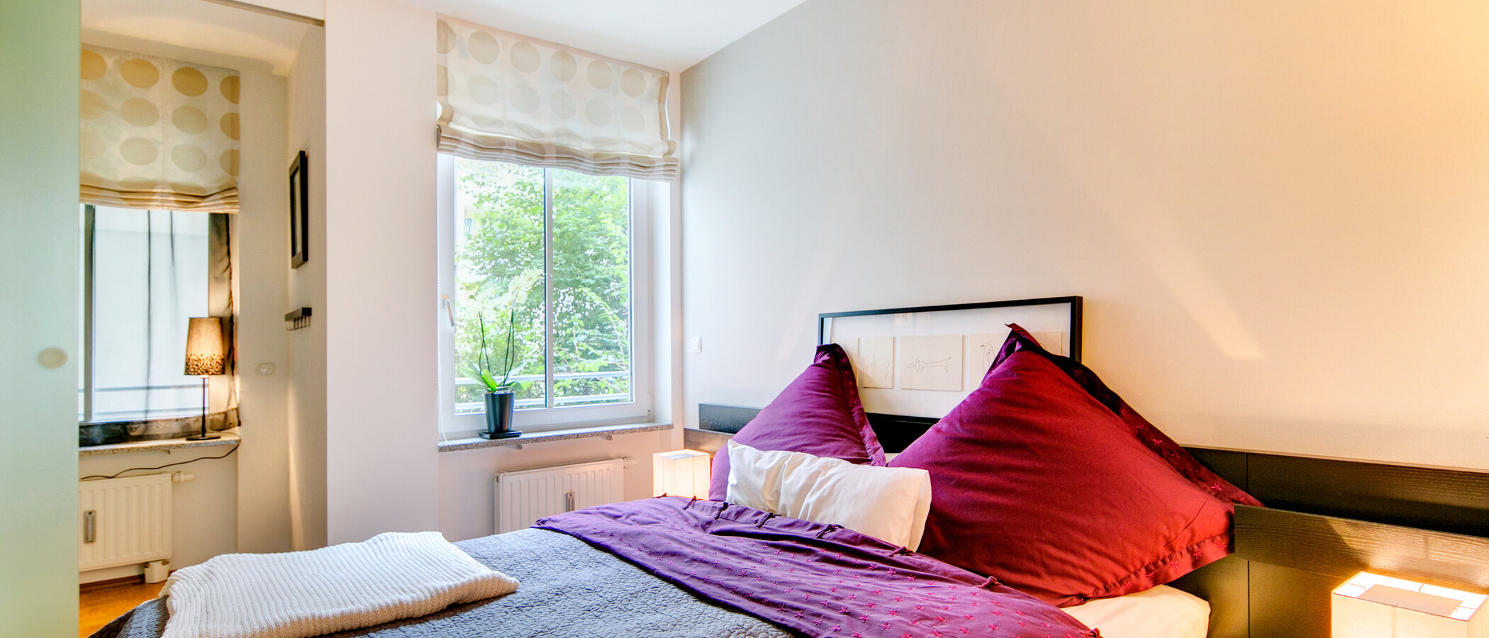 apartment München Lehel 02 sleeping area 7244