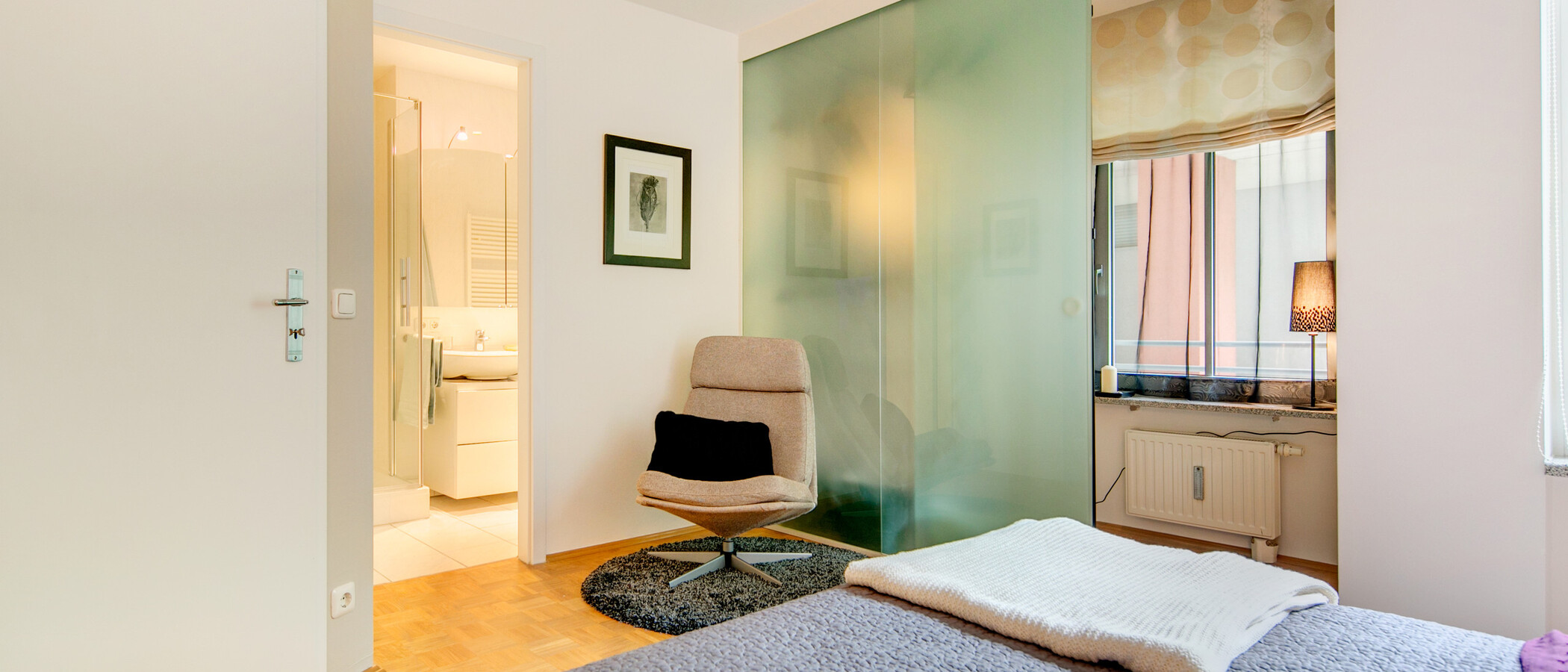 apartment München Lehel 03 sleeping area 7244