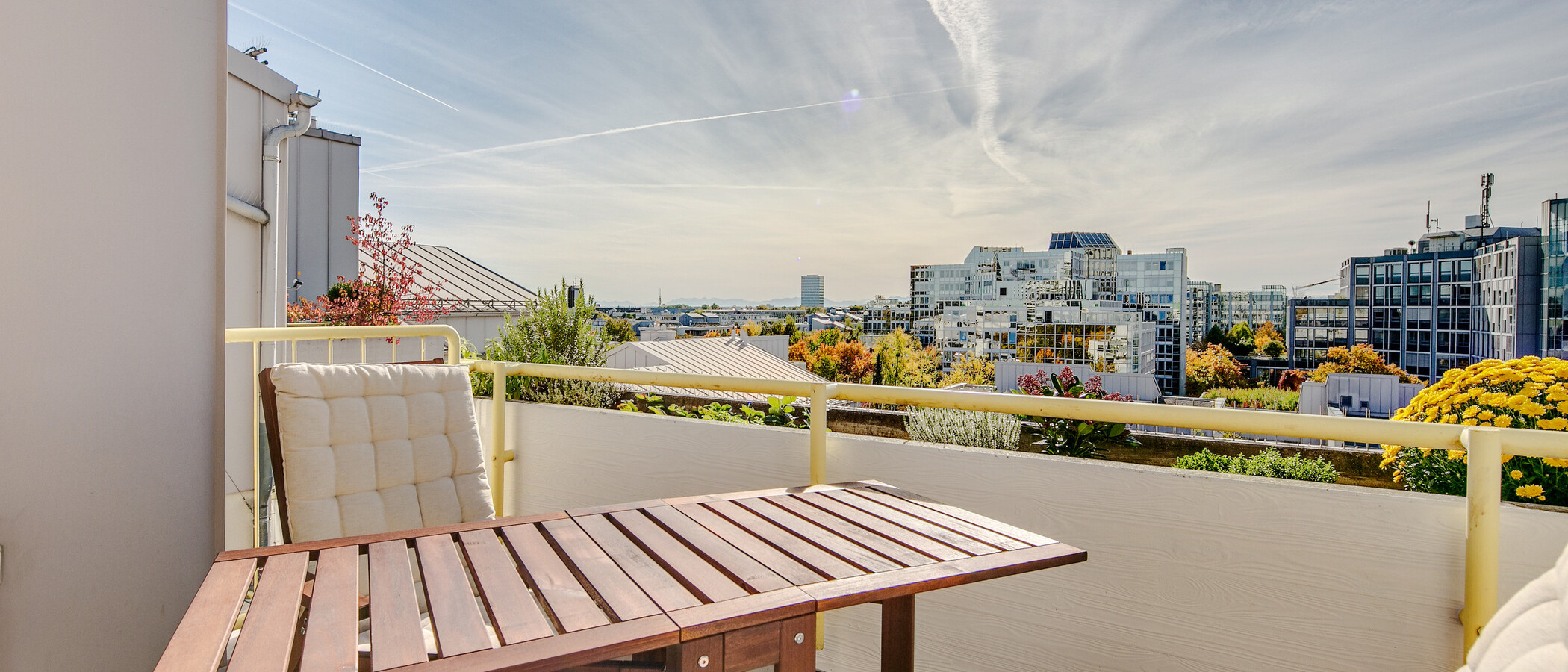roof terrace apartment München Arabellapark 02 terrace 7279