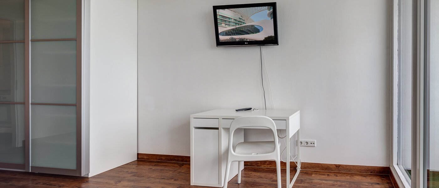 apartment München Olympiazentrum 02 living room 7356