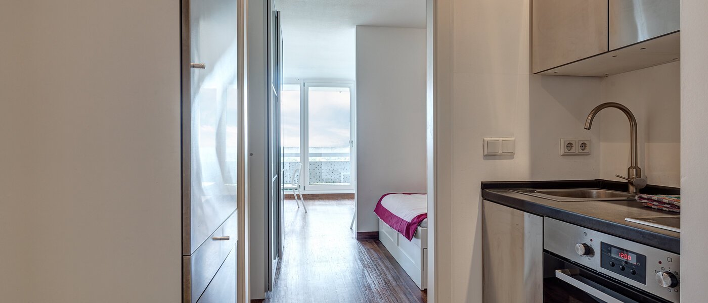 apartment München Olympiazentrum 01 kitchen 7356