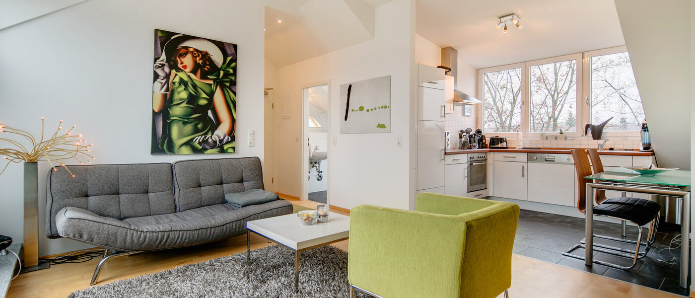 roof terrace apartment München Untermenzing 04 living room 7372